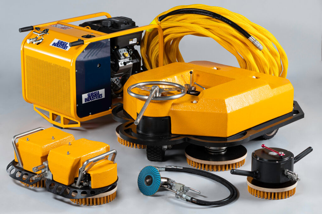 Subsea Industries underwater cleaning equipment collection